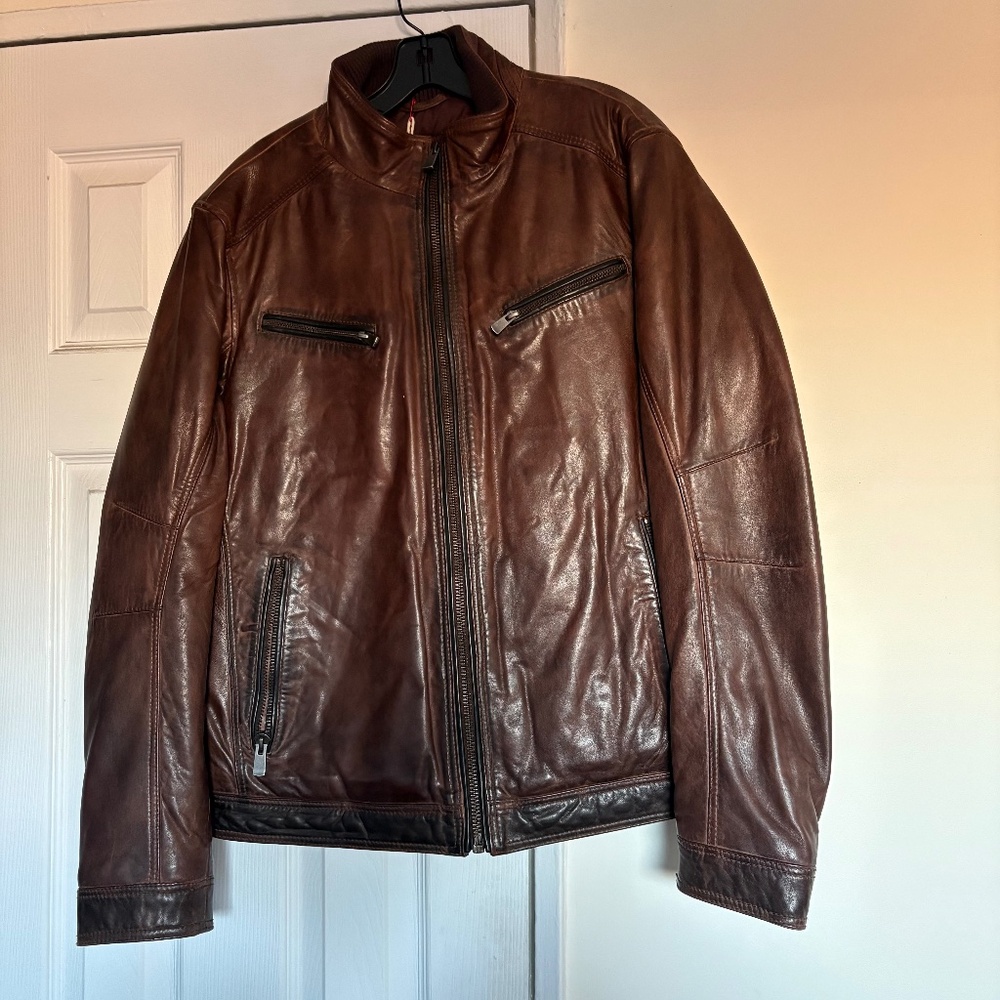 Mens Eddie Borgo Borgo28 Leather Jacket